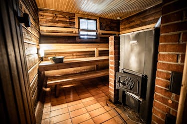 Sauna in Nationaal Park Linnansaari